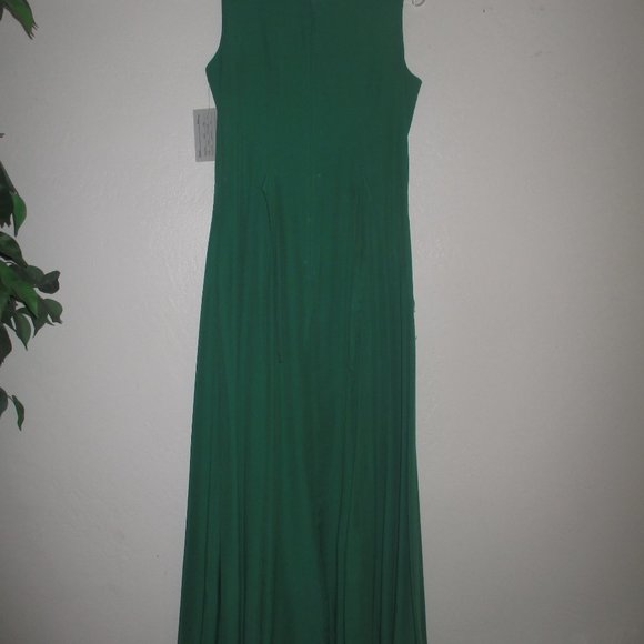 Esprit 80's Made USA full sweep Boho Retro Sleeveless 3/4 length Dress - Picture 3 of 10